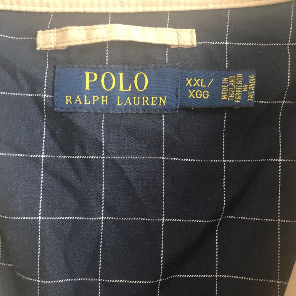 CLASSIC POLO Ralph Lauren WINDBREAKER , CREAM, XXL - Picture 6 of 6